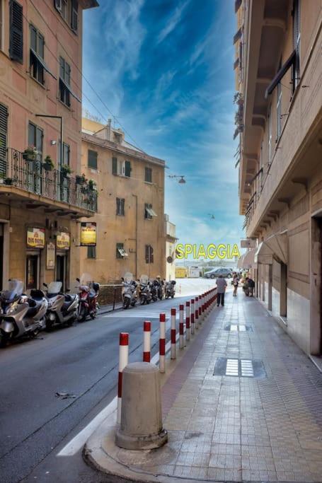 La Reggia Del Mar - Genova Sturla, Mare E Gaslini Apartment Exterior foto